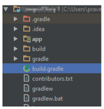 android studio gradle directory not found